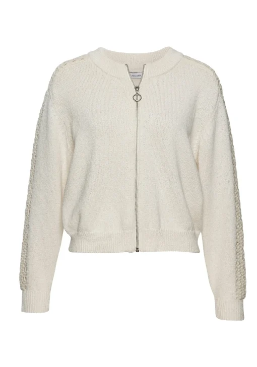 Ajourstrickjacke
