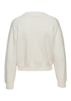 Ajourstrickjacke