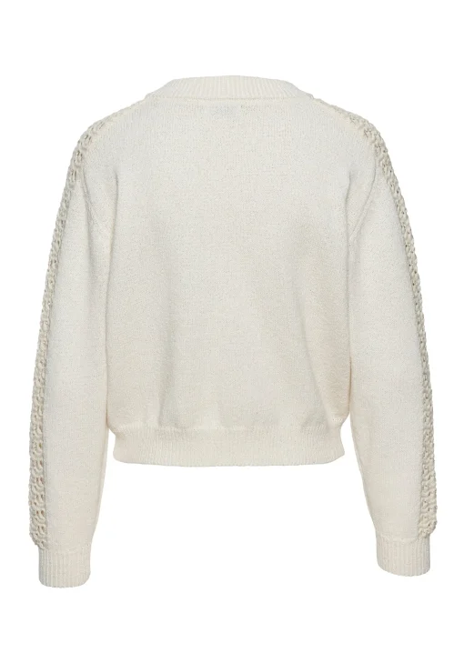 Ajourstrickjacke