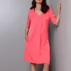 A-Linien-Kleid aus reinem Lyocell