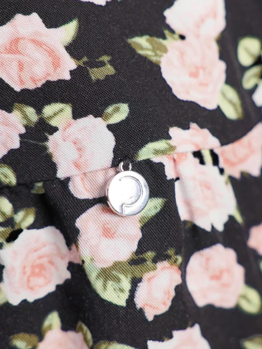 A-Linien-Kleid im brillanten Digitaldruck