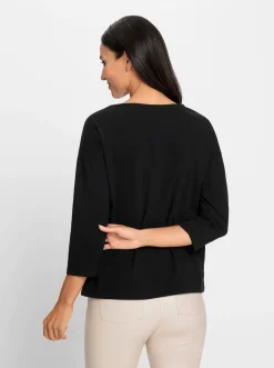 3/4-Arm-Shirt mit Ethnoprint