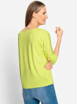 3/4-Arm-Shirt mit Fledermaus-Ärmeln