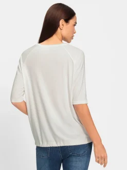 3/4-Arm-Shirt mit Foliendruck