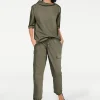 3/4-Arm-Shirt mit längerem Rücken