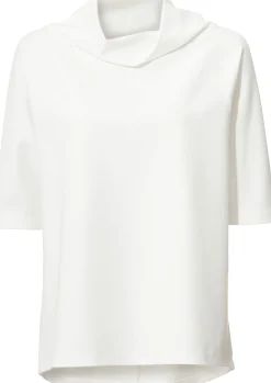 3/4-Arm-Shirt mit längerem Rücken