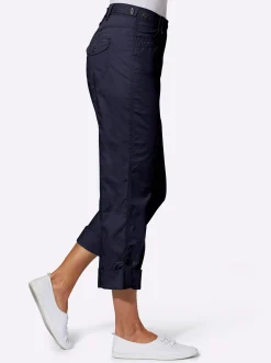 Baumwollhose mit krempelbaren Beinen