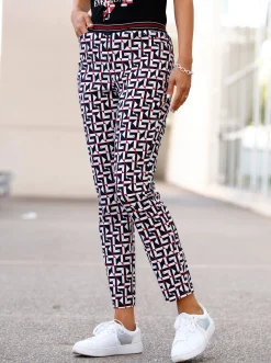 Bengalinhose mit grafischem Druck