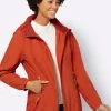 Übergangsjacke in Microfaser-Qualität