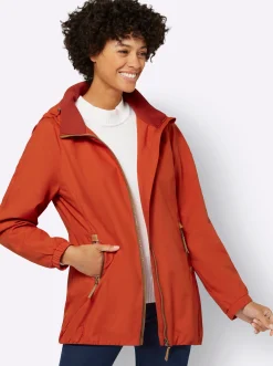 Übergangsjacke in Microfaser-Qualität