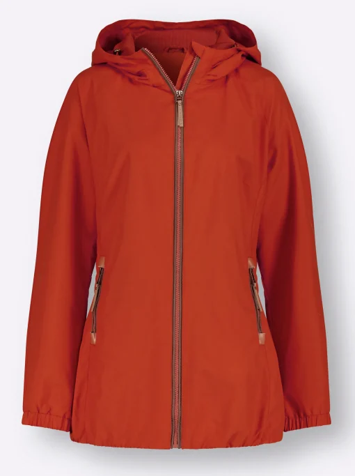 Übergangsjacke in Microfaser-Qualität