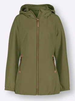 Übergangsjacke in Microfaser-Qualität