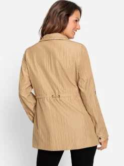 Übergangsjacke mit regulierbarem Taillenbund