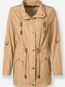 Übergangsjacke mit regulierbarem Taillenbund