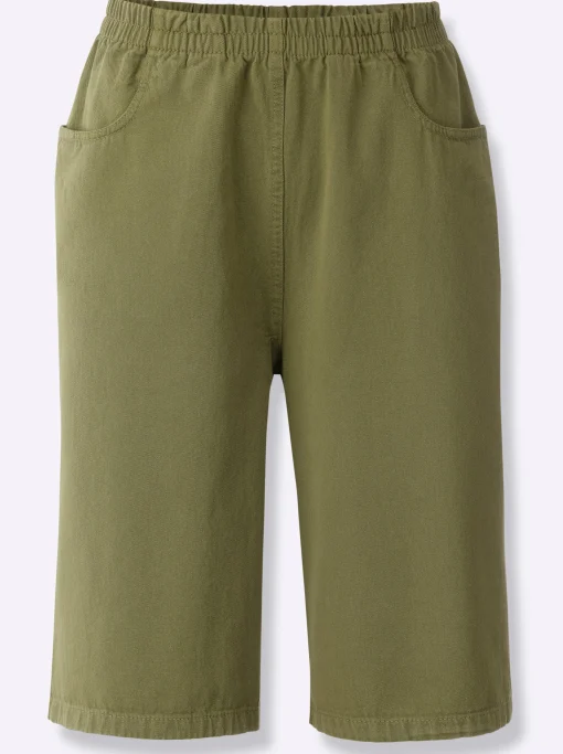 Bermudas mit Rundum-Dehnbund