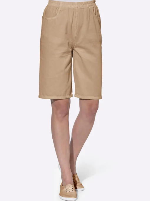 Bermudas mit Rundum-Dehnbund