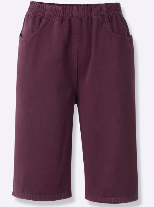 Bermudas mit Rundum-Dehnbund