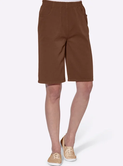 Bermudas mit Rundum-Dehnbund