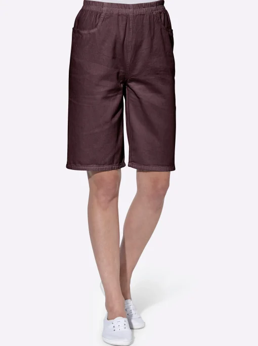 Bermudas mit Rundum-Dehnbund