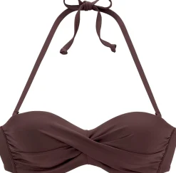 Bügel-Bandeau-Bikini-Top