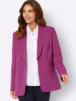 Blazer in langer Form