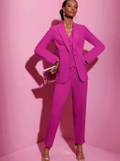 Blazer mit Knopfverschluss