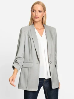 Blazer mit Schalkragen
