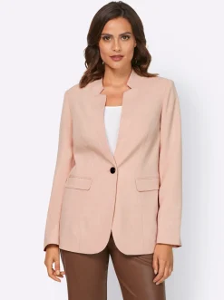 Blazer mit Stehkragen