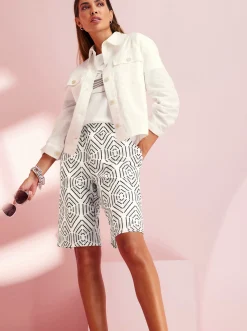 Blusenjacke mit Lochmuster