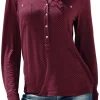 Blusenshirt mit Brusttaschen