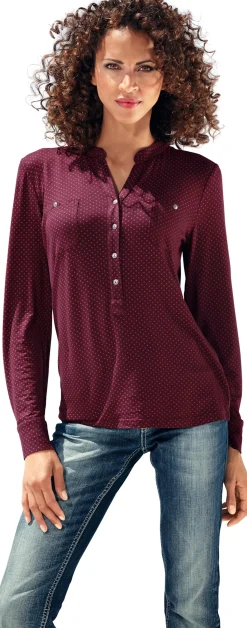 Blusenshirt mit Brusttaschen