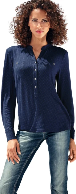 Blusenshirt mit Brusttaschen