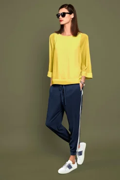 Blusenshirt mit Fledermausärmeln