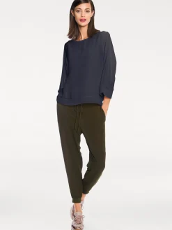 Blusenshirt mit Fledermausärmeln