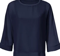 Blusenshirt mit Fledermausärmeln