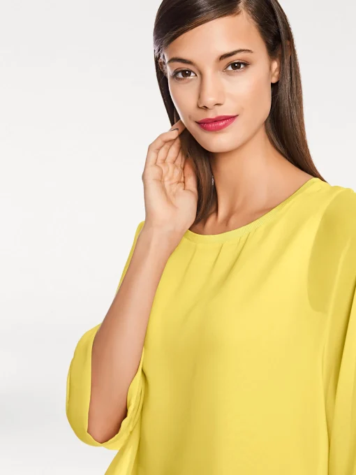 Blusenshirt mit Fledermausärmeln