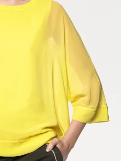 Blusenshirt mit Fledermausärmeln