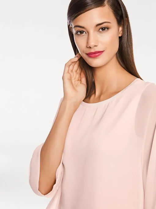 Blusenshirt mit Fledermausärmeln