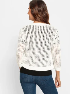 Bolero mit 3/4-langen Ärmeln
