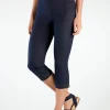 Caprihose in Jeans-Optik
