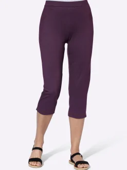 Caprihose in Jeans-Optik