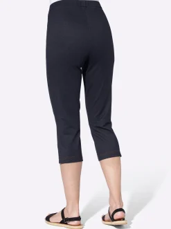 Caprihose in Jeans-Optik