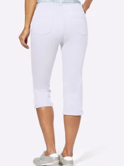 Caprihose inklusive Gürtel