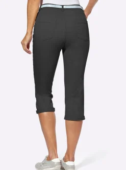 Caprihose inklusive Gürtel