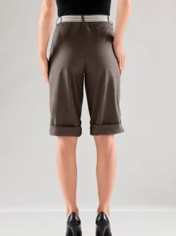 Caprihose inklusive Gürtel