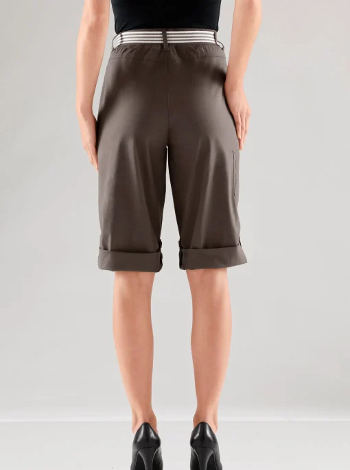 Caprihose inklusive Gürtel