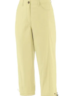 Caprihose mit Gummizug am Beinabschluss
