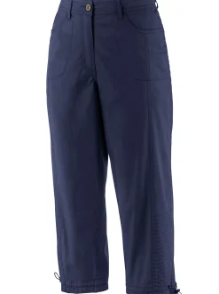 Caprihose mit Gummizug am Beinabschluss
