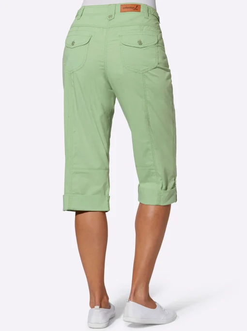 Caprihose mit verstellbarem Bund