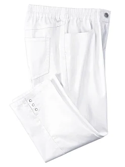 Caprijeans mit Nieten-Verzierung